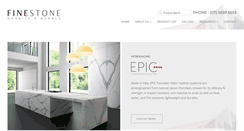 Desktop Screenshot of finestone.com.au